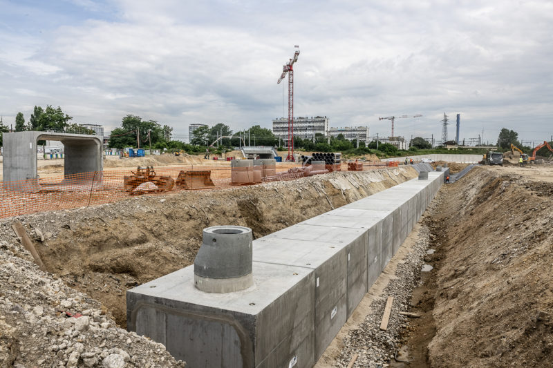 Chantier génie civil - France Travaux