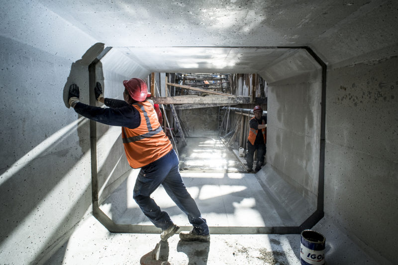 Chantier génie civil - France Travaux