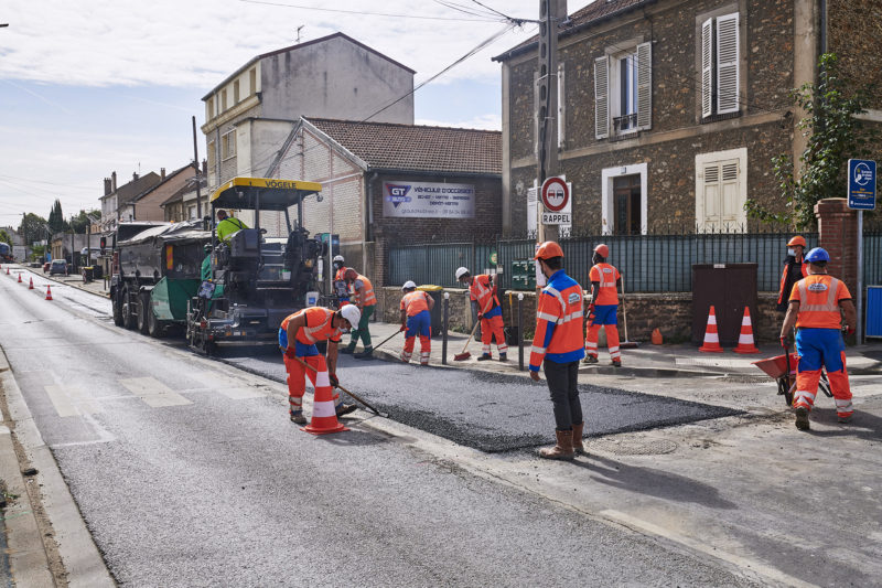 Chantier voirie - France Travaux