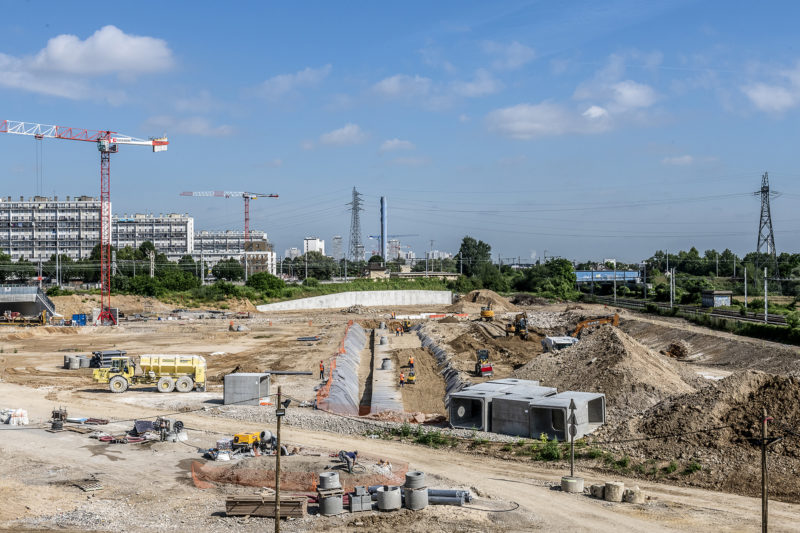 Chantier terrassement - France Travaux